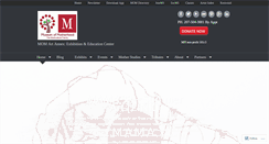 Desktop Screenshot of mommuseum.org